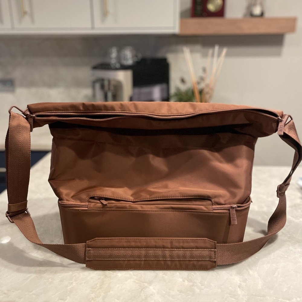 BEIS Maple Brown Weekender - Picture 2 of 16